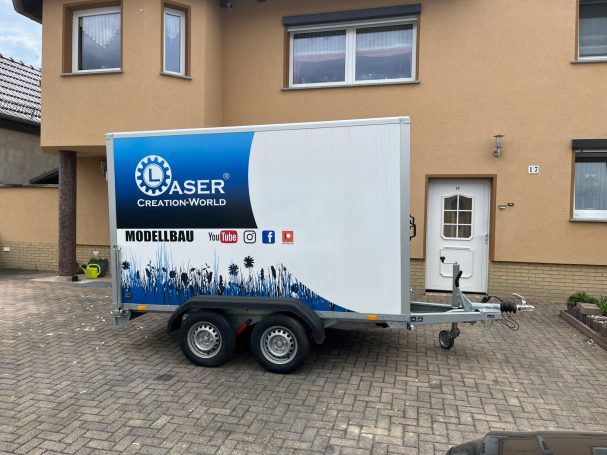 Kofferanhänger XXL in Teutschenthal, Holleben, Bennstedt, Salzmünde, Halle (Saale) mieten. Regionaler Baumaschinen Verleih.